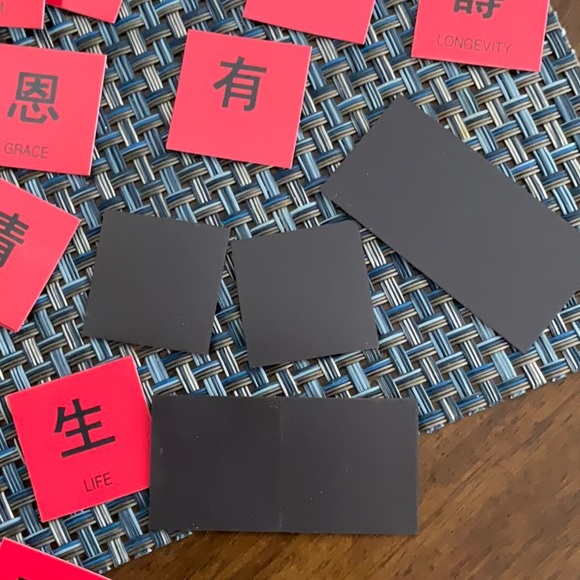 Assorted Chinese character magnets - Picture 6 of 6